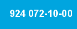 924 072-10-00